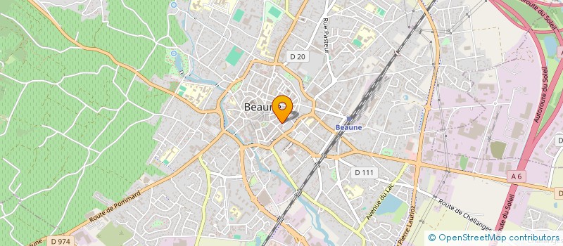 localisation de l'entreprise J AIME LES ANIMAUX à BEAUNE