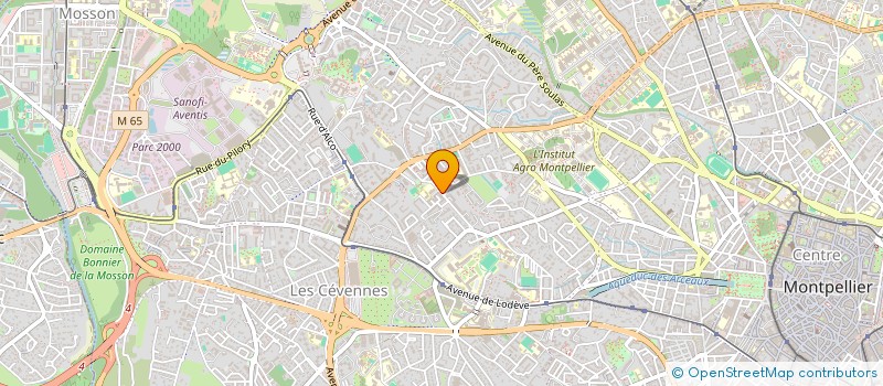 localisation de l'entreprise J'AIME MA CREPE à MONTPELLIER
