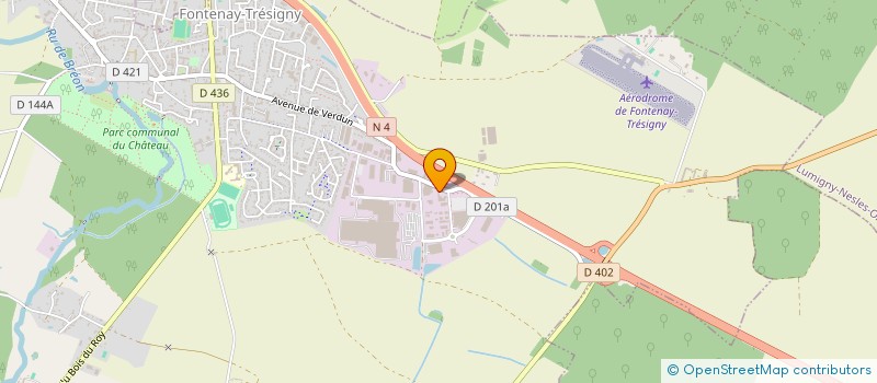 localisation de l'entreprise J-AIR  FONTENAY-TRESIGNY