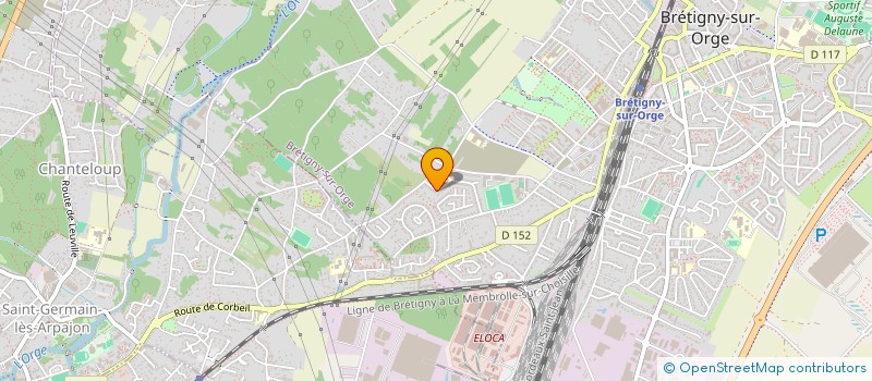 localisation de l'entreprise J'ALIAS à BRETIGNY-SUR-ORGE