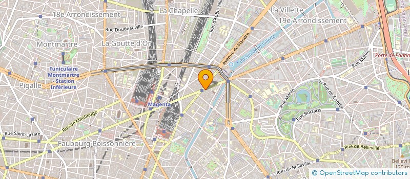 localisation de l'entreprise J AND B à PARIS