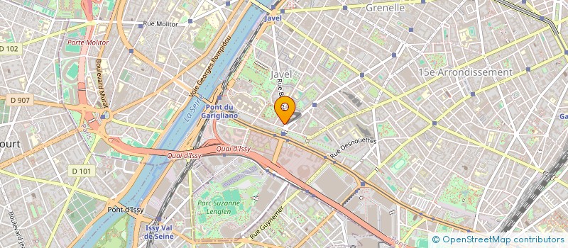 localisation de l'entreprise J AND J  PARIS