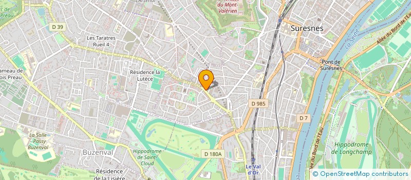 localisation de l'entreprise J'ARRIVE à SURESNES