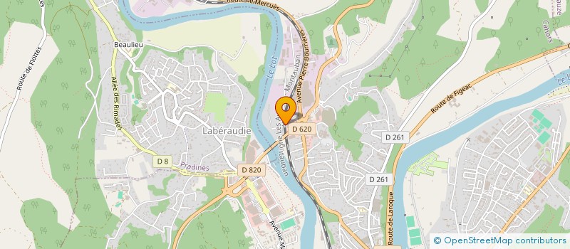 localisation de l'entreprise J'ART DINGUE à CAHORS
