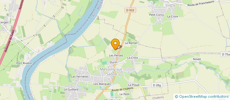 localisation de l'entreprise J'ARTDIN NATURE à MESSIMY-SUR-SAONE