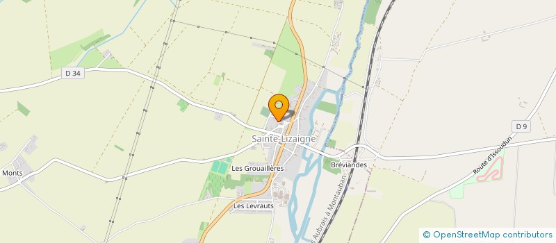 localisation de l'entreprise J'ARTS COM à SAINT-PIERRE-DE-JARDS