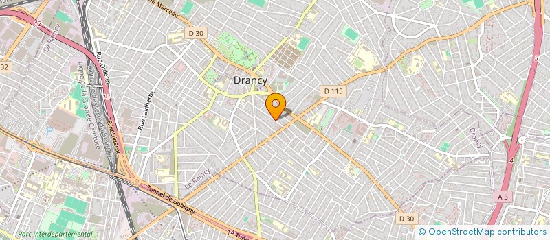 localisation de l'entreprise J' ASSUR à DRANCY