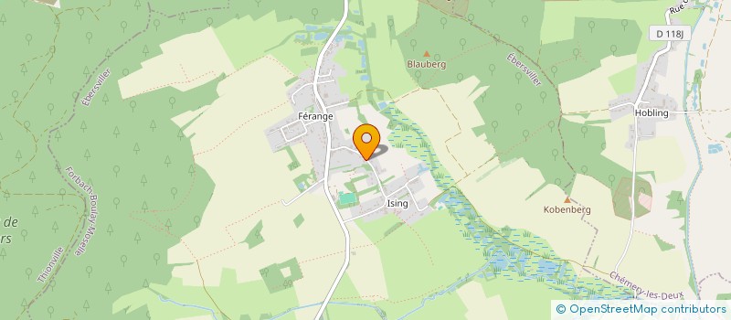 localisation de l'entreprise J'ASSURE COURTAGE  HESTROFF