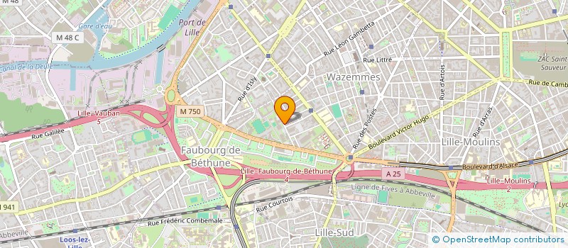 localisation de l'entreprise J AVAIS UN REVE à LILLE
