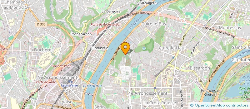 localisation de l'entreprise J & B  LYON