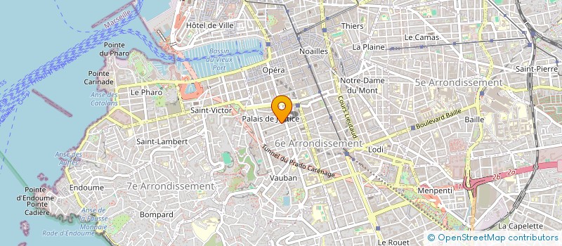 localisation de l'entreprise J.B à MARSEILLE