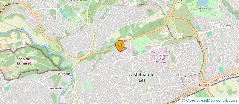 localisation de l'entreprise J.B.A.L. SARL  CASTELNAU-LE-LEZ