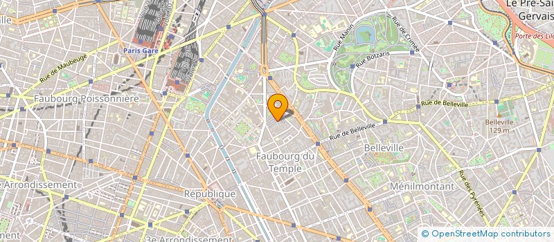 localisation de l'entreprise J.B.A.PRODUCTION  PARIS