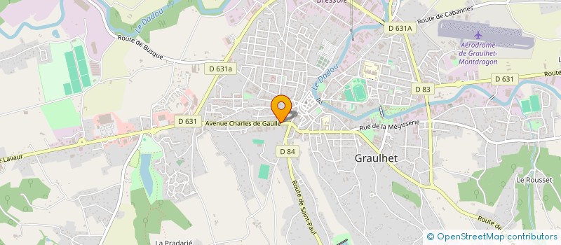 localisation de l'entreprise J-B. ALBOUY ET M. VILLOT, NOTAIRES ASSOCIES D'UNE SOCIETE A RESPONSABILITE LIMITEE, TITULAIRE D'UN OFFICE NOTARIAL à GRAULHET