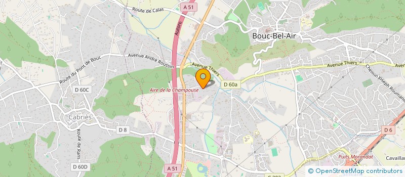 localisation de l'entreprise J&B AMICAL à BOUC-BEL-AIR