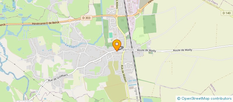 localisation de l'entreprise J.B.C.G.  VERTON