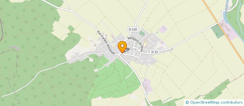 localisation de l'entreprise J.B CONSTRUCTION  CORMICY