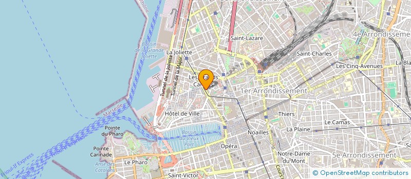 localisation de l'entreprise J&B CUISINES à MARSEILLE