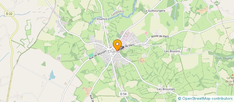 localisation de l'entreprise J.B. FINANCES à CHANU