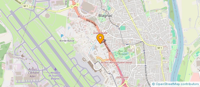 localisation de l'entreprise J.B. FRANCE à BLAGNAC