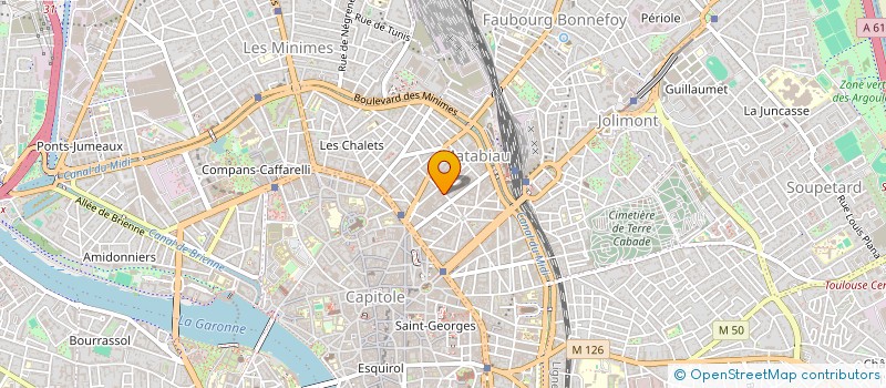 localisation de l'entreprise J.B. HARSOLE à TOULOUSE