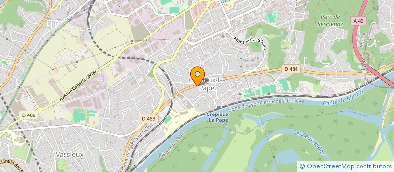 localisation de l'entreprise J&B HOLDING à RILLIEUX-LA-PAPE