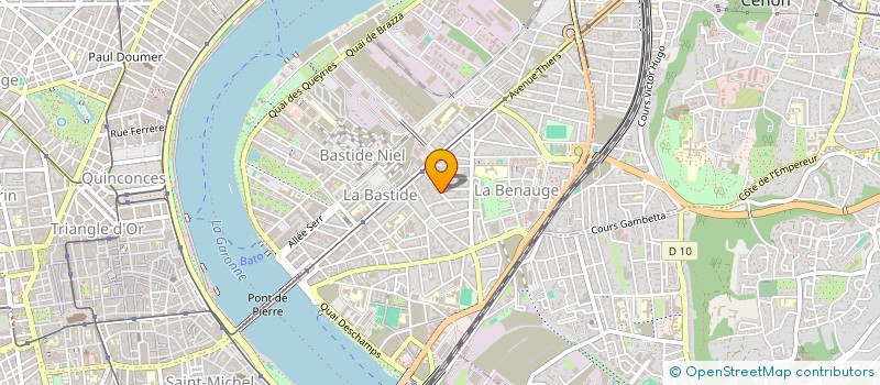 localisation de l'entreprise J & B INVESTISSEMENTS  BORDEAUX