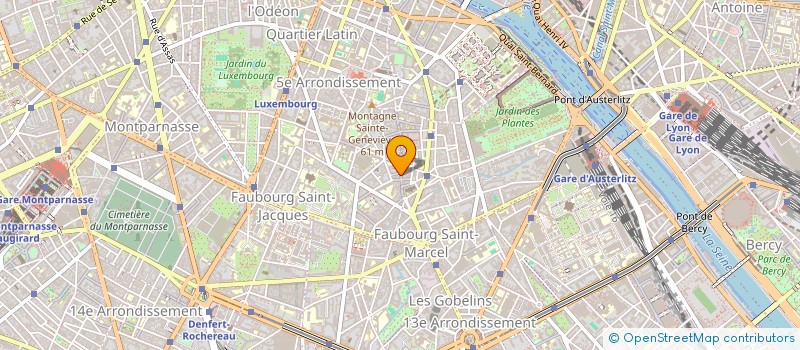 localisation de l'entreprise J B L à PARIS