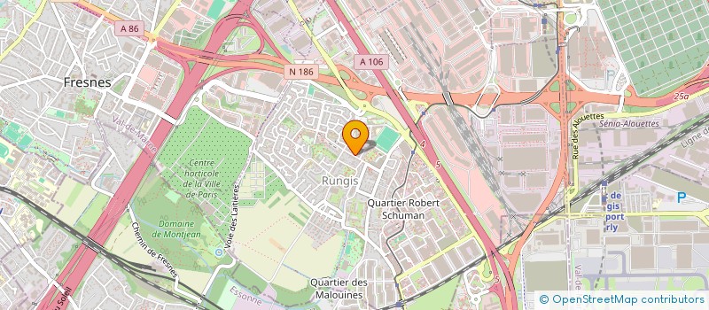 localisation de l'entreprise J.B.L.C  RUNGIS