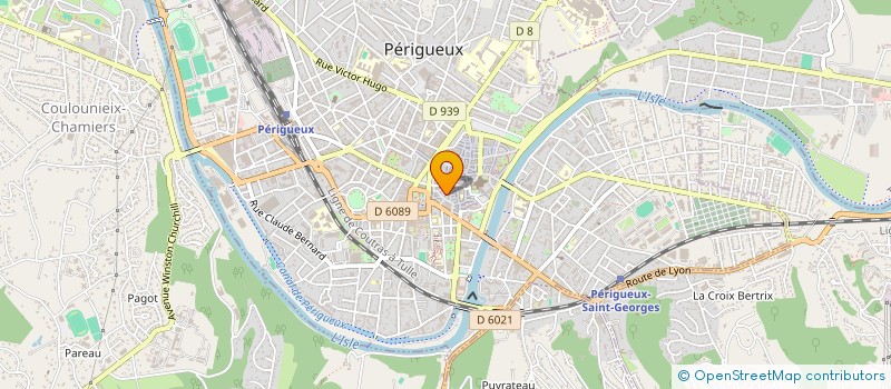 localisation de l'entreprise J.B.M. à PERIGUEUX
