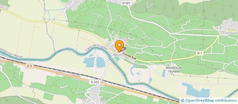 localisation de l'entreprise J.B MARQUETTE  CUR-DE-LA-VALLEE