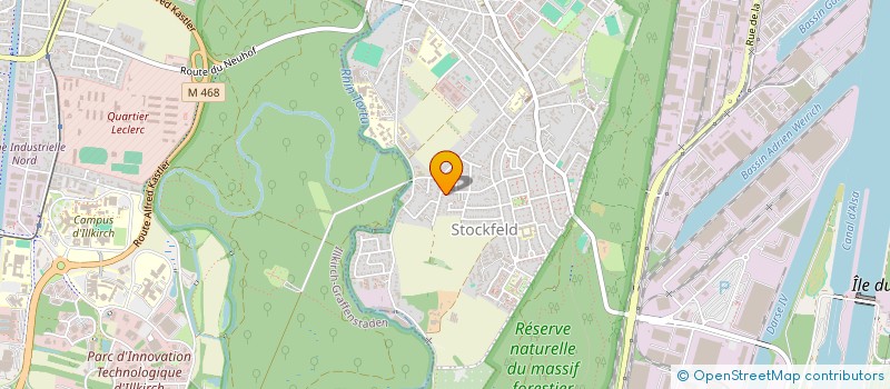 localisation de l'entreprise J.B. PATRIMOINE à STRASBOURG
