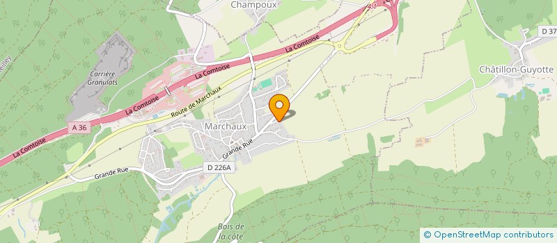 localisation de l'entreprise J.B. RACING TEAM  MARCHAUX-CHAUDEFONTAINE