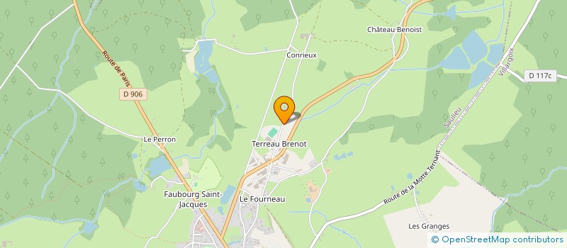 localisation de l'entreprise J & B SYSTEMS  SAULIEU
