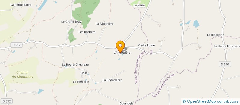 localisation de l'entreprise J.B.T.P  SAINTE-GEMMES-LE-ROBERT