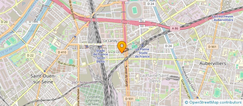 localisation de l'entreprise J.B. TRANS à SAINT-DENIS