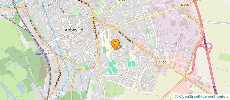 localisation de l'entreprise J.B.V.E.M à ABBEVILLE