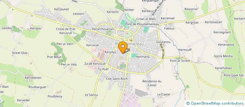 localisation de l'entreprise J.B.V.M.  PLOUGONVELIN