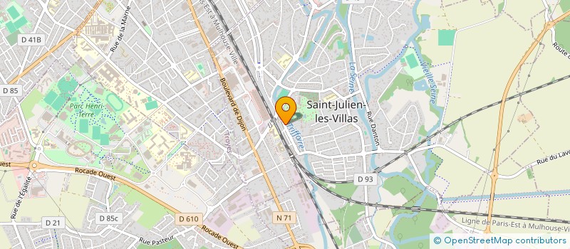 localisation de l'entreprise J. BARBAROT CONSEILS  CLEREY