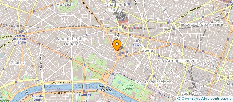 localisation de l'entreprise J BEAUJOIN -C BERCEVILLE à PARIS