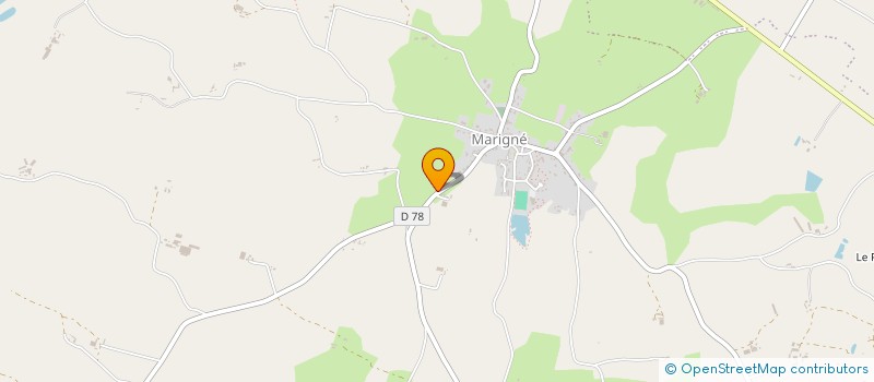 localisation de l'entreprise J.BELO  LES HAUTS-D'ANJOU