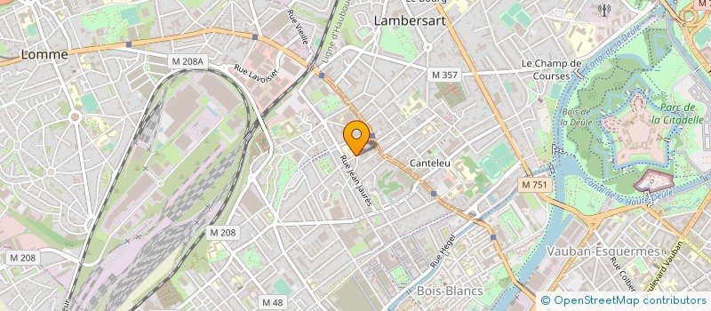 localisation de l'entreprise J BENSON à LILLE