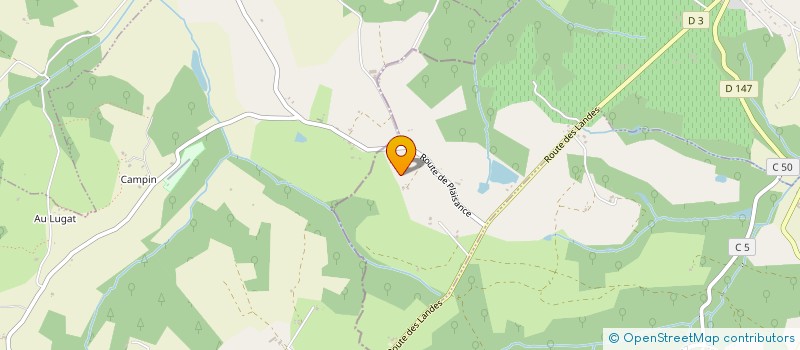 localisation de l'entreprise J. BERTHET ENERGIE  COCUMONT