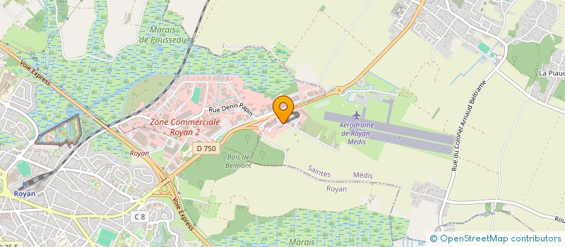 localisation de l'entreprise J.C.2.E  PEYROUSE