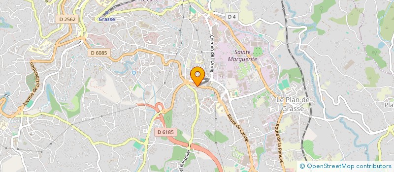 localisation de l'entreprise J.C à GRASSE