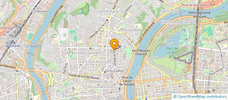 localisation de l'entreprise J & C  LYON