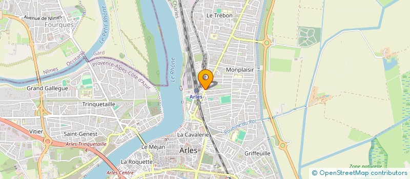 localisation de l'entreprise J.C  ARLES