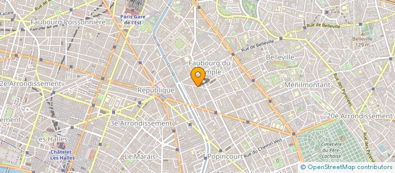 localisation de l'entreprise J C A OUTILLAGE à PARIS