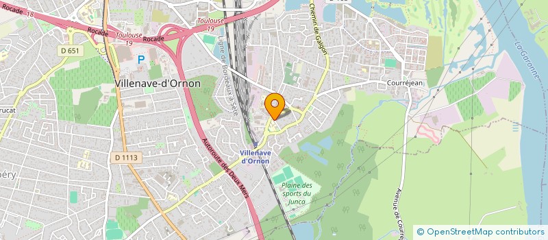 localisation de l'entreprise J.C ASSO PARENTS D'ELEVES  VILLENAVE-D'ORNON