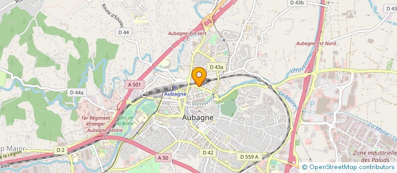 localisation de l'entreprise J.C. AUTO  AUBAGNE